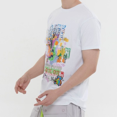 [TP1162] 라이프 인 컬러 티셔츠